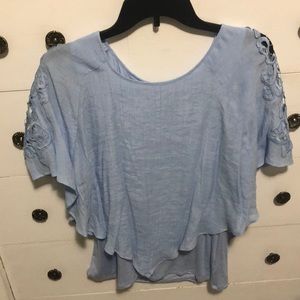 Cute blue blouse